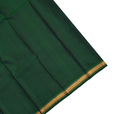 Maroon Kanchipuram Silk Saree with Small Zari Butta Design