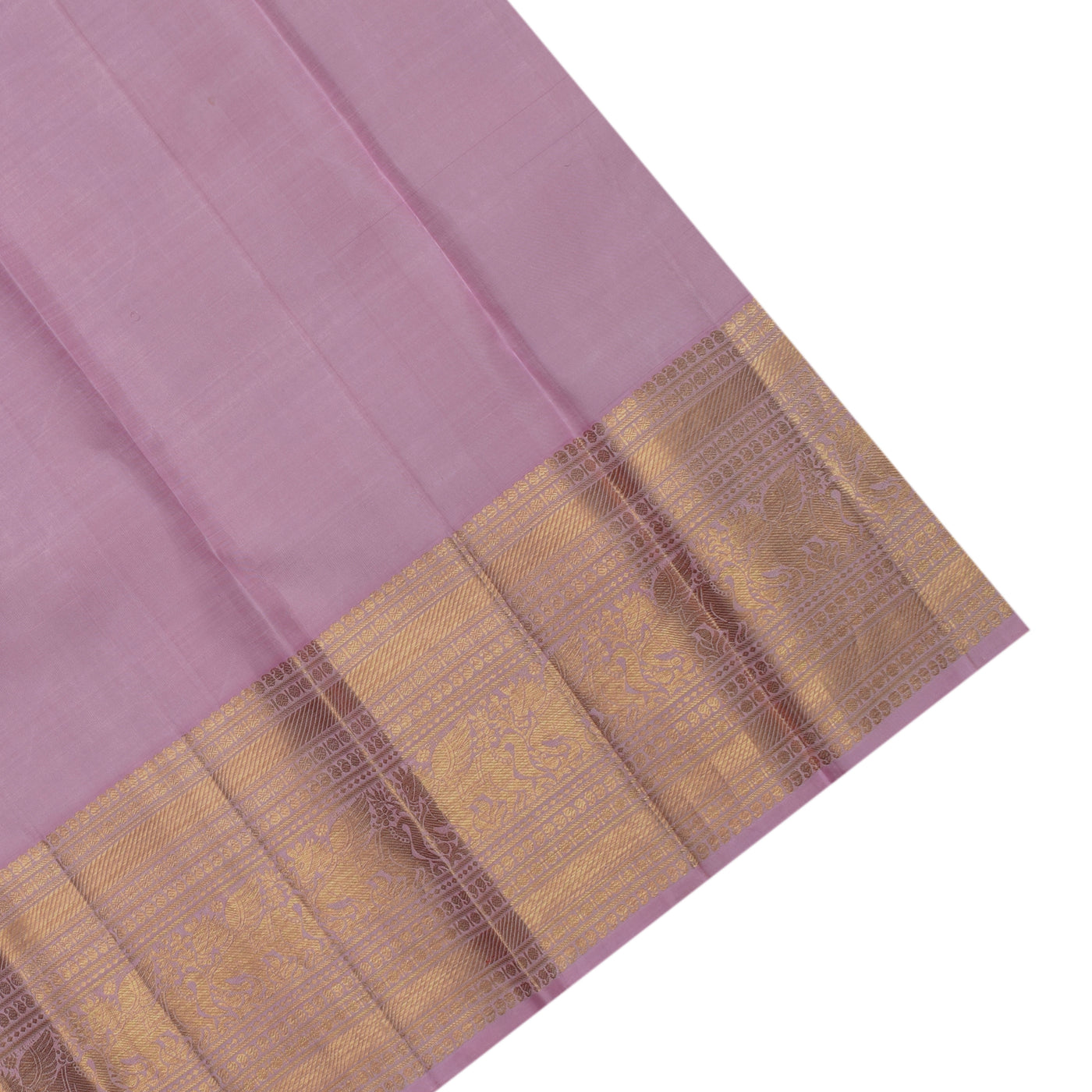 Rani Pink Kanchipuram Silk Saree with Creeper Design