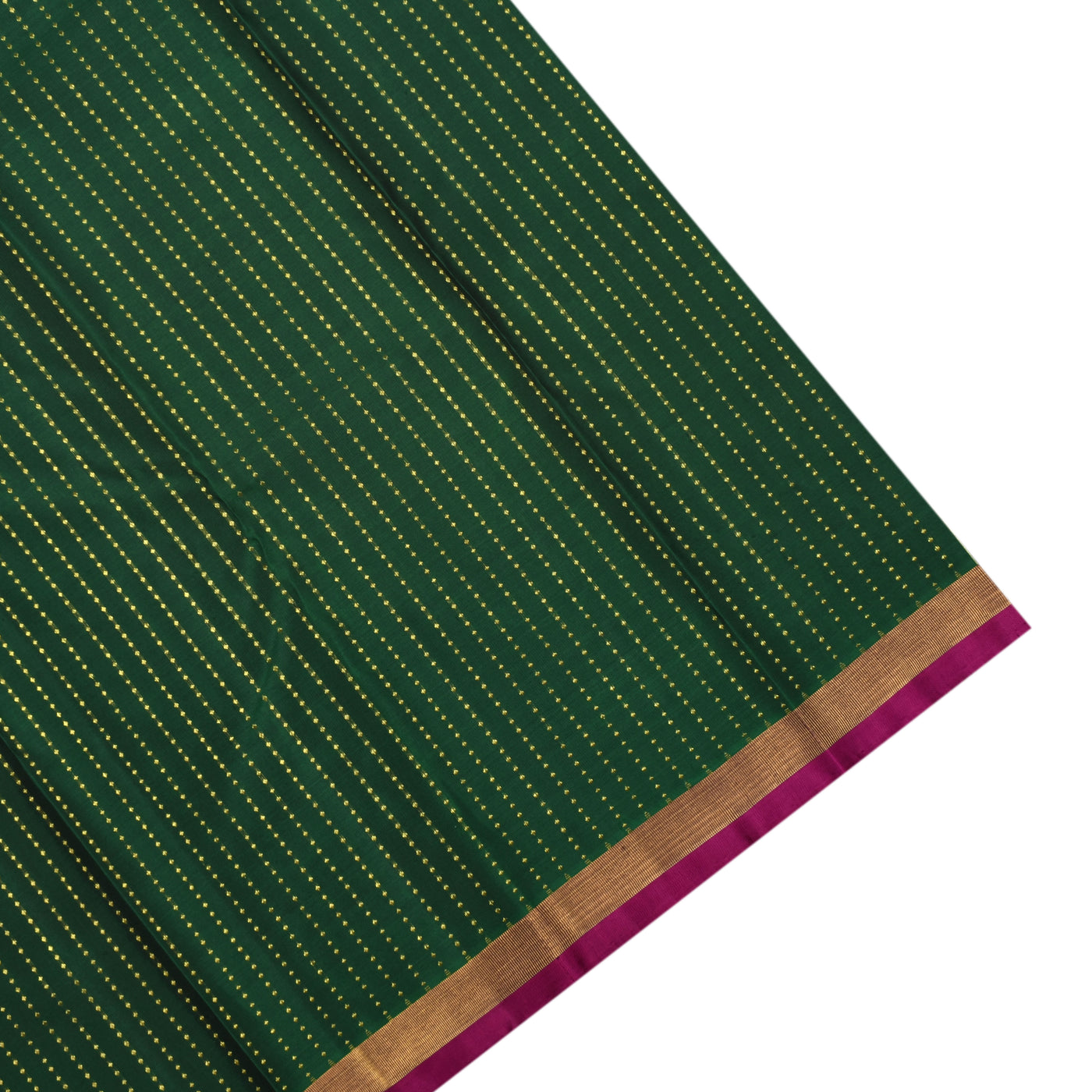 Rust Kanchi Silk Saree with Mayil Ken Butta Design