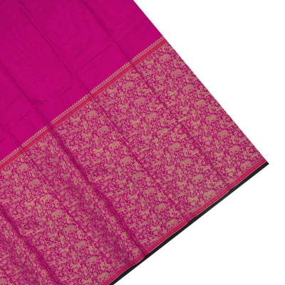 Rani Thakkali Kanchi Cotton Saree with Vanasingaram Design