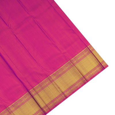 Rani Thakkali Kanchipuram Silk Saree with Kamalam Butta Design