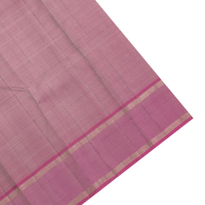 Apple Green Kanchi Silk Saree with Zari Checks Design