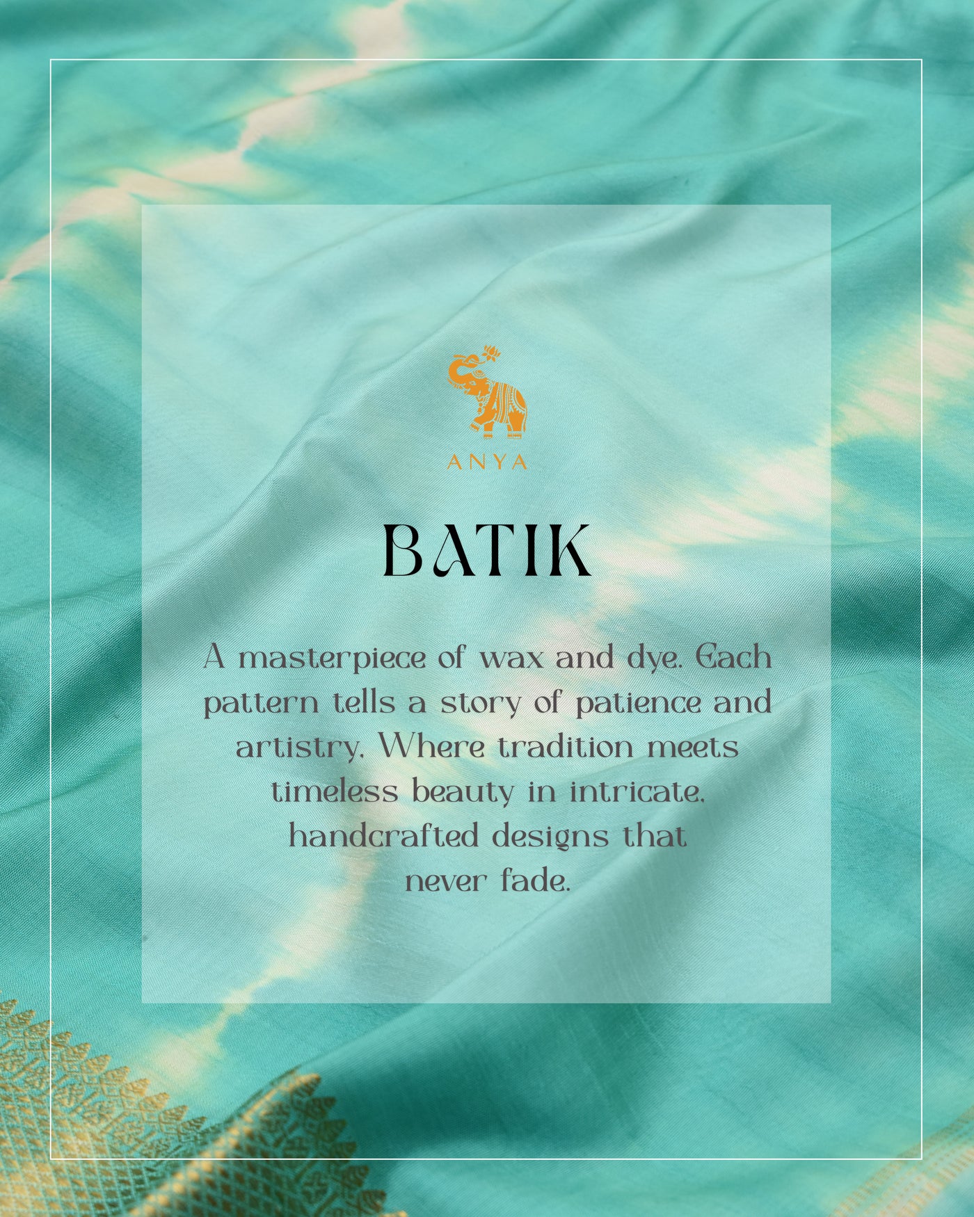 Rexona Batik Kanchi Silk Saree