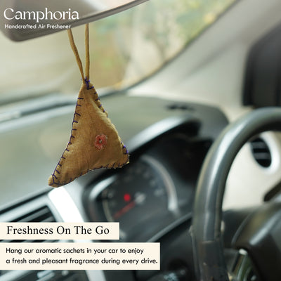 CAMPHORIA - Handcrafted Air Freshener (Pack of 3)