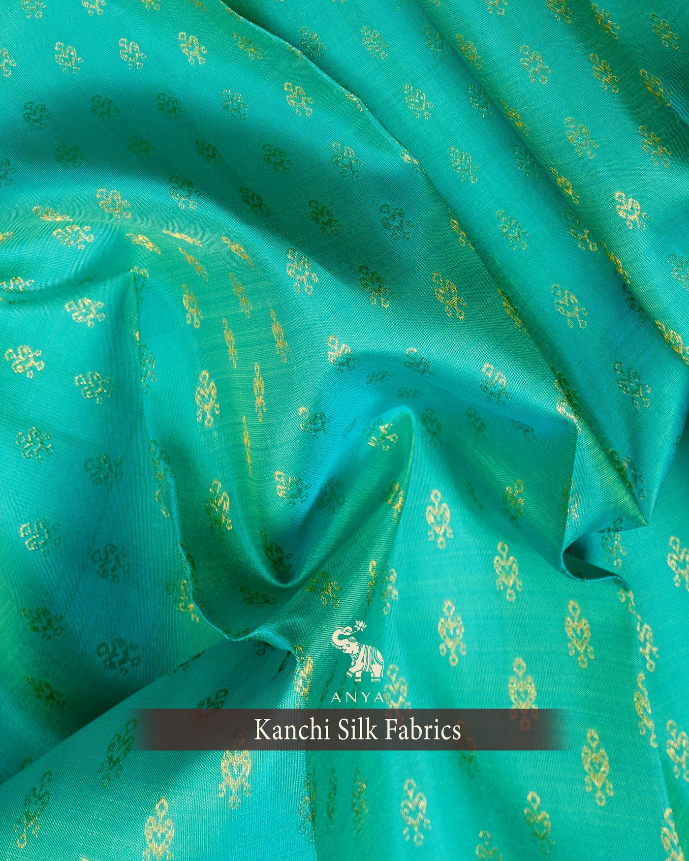 Rexona Kanchi Silk Fabric with Jewel Butta Design