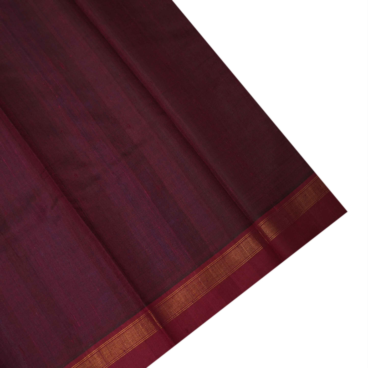 Blue Raw Silk Saree with Zari Stripes Design