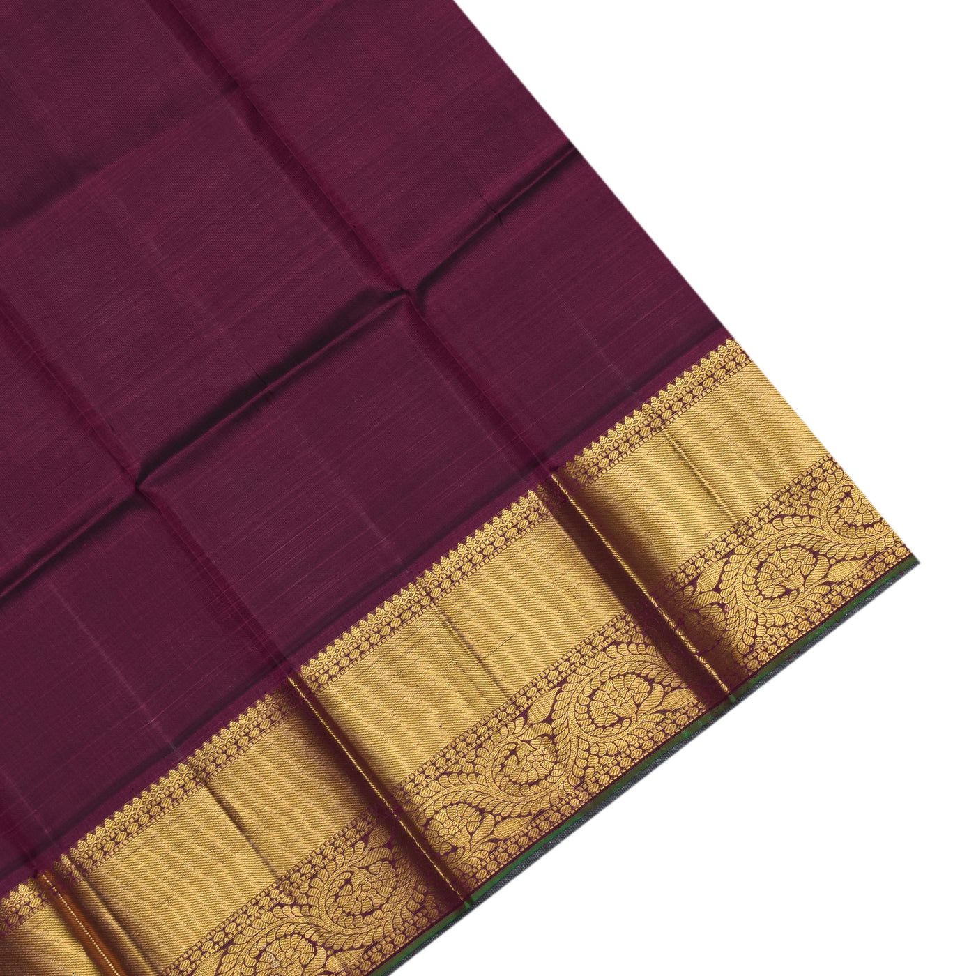 Apple Green Madhubani Kanchi Silk Saree with Kanchi Arakku Getti Self Pallu