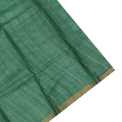 Onion Pink Tussar Silk Saree with Floral Print and Zari Kattam Design