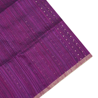 Violet Tissue Sequins Saree with Paithani Pallu