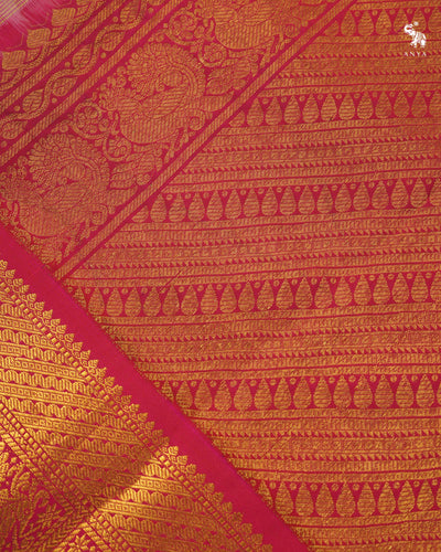 Green Kanchi Bandhani Silk Saree