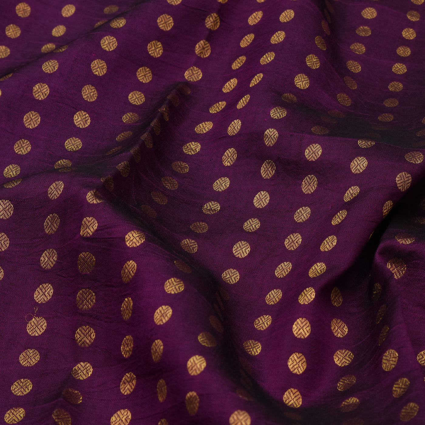 Rexona with Magenta Shibori Kanchi Silk Saree