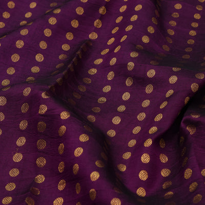 Rexona with Magenta Shibori Kanchi Silk Saree