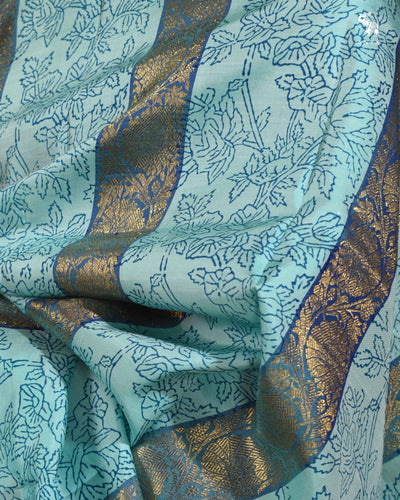 Rexona Printed Kanchi Silk Saree