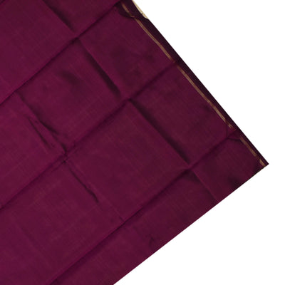Apple Green Eco Print Kanchi Silk Saree