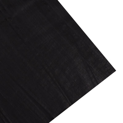 Black Matka Organza Sequins Saree