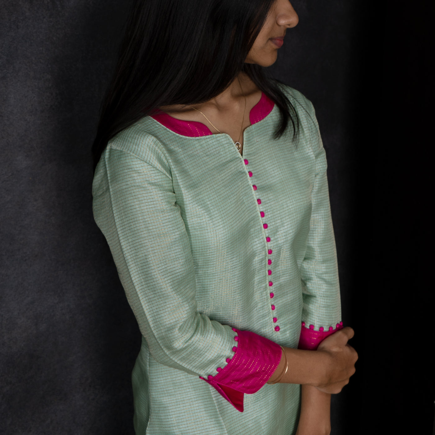 Tiffany Tussar Kurti