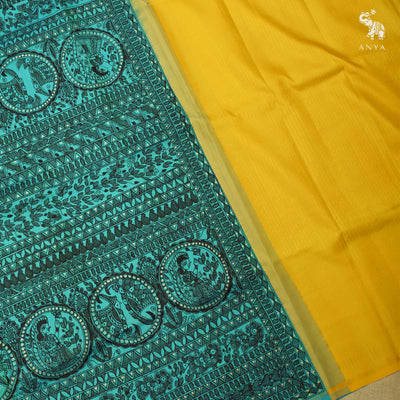 Anandha Dhratchai  Madhubani Kanchi Silk Saree