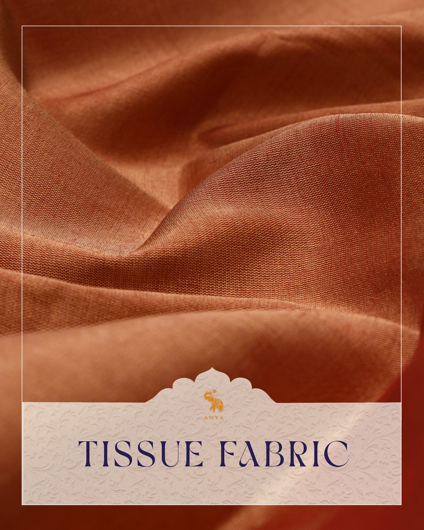 Red Tissue Fabric