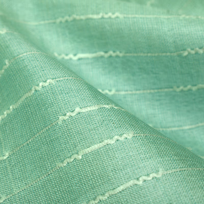 Mint Green Tussar Fabric