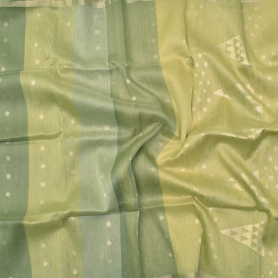 multi-green-linen-saree-with-blouse