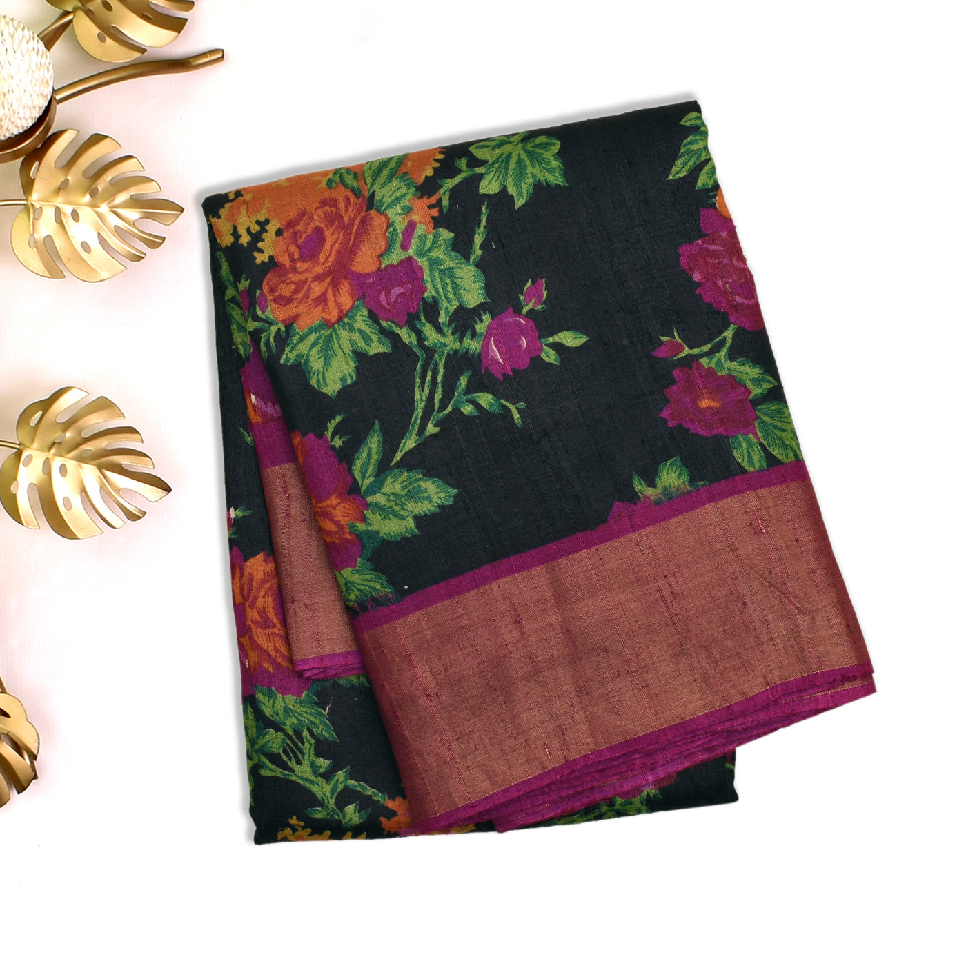 https://anyaonline.in/products/black-tussar-silk-saree-with-flower-printed-design-1