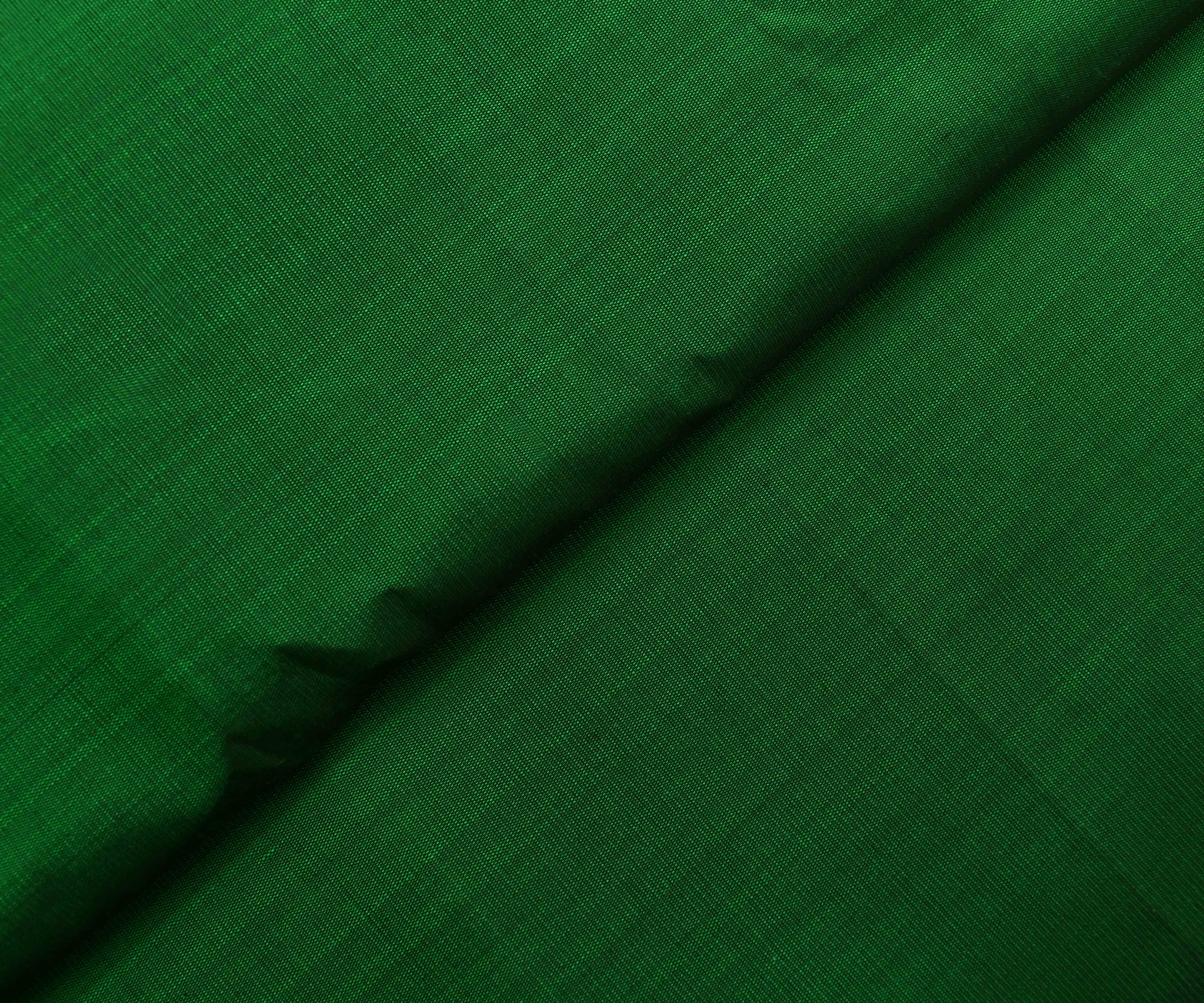 Green Kanchi Silk Fabric