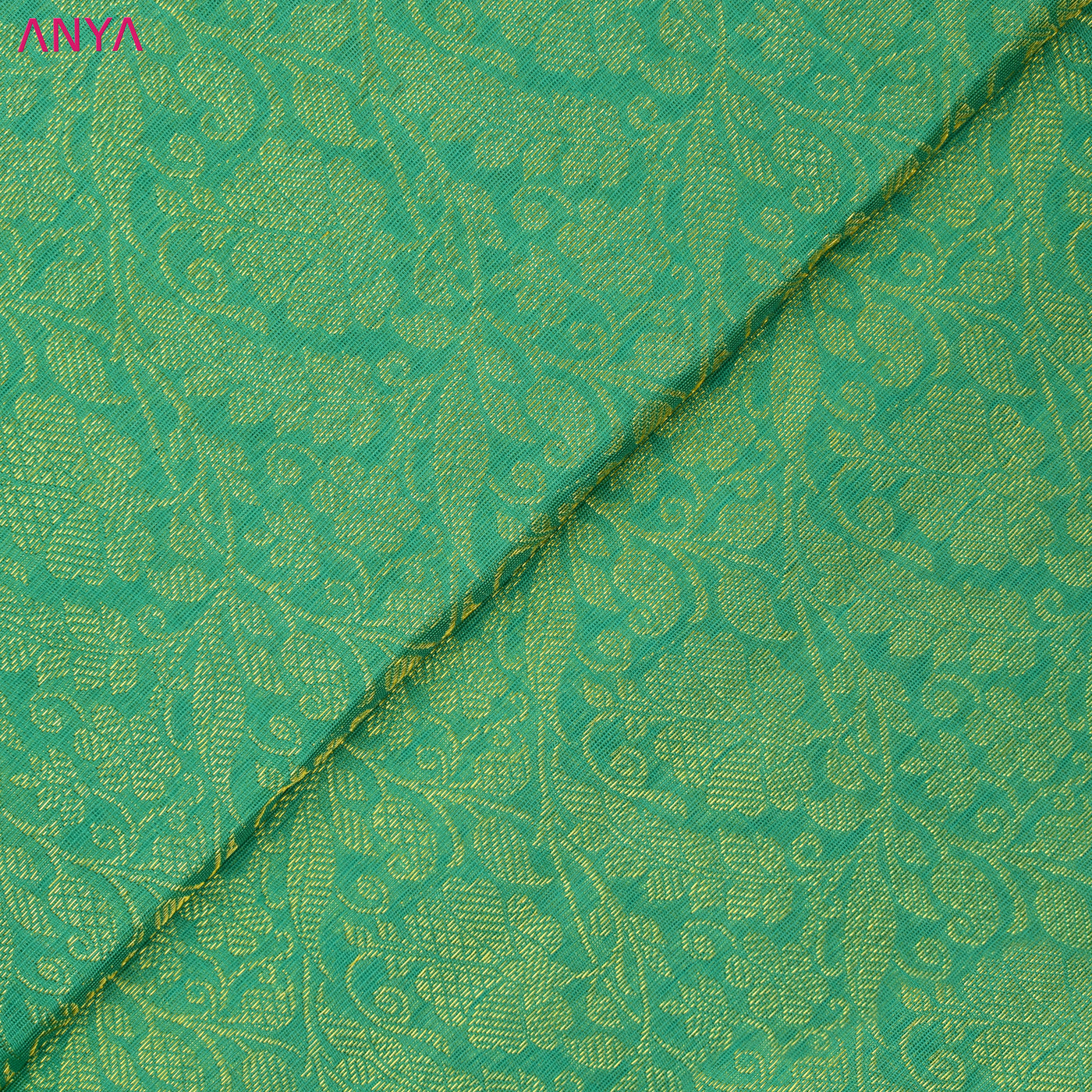 Rexona Blue Kanchi Organza Silk Fabric