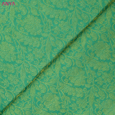 Rexona Blue Kanchi Organza Silk Fabric