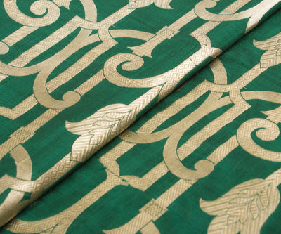 dark-green-banarasi-silk-fabric-with-zari-designs