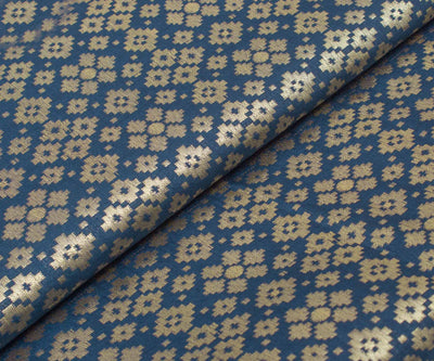indigo-blue-banarasi-silk-fabric-with-buttas