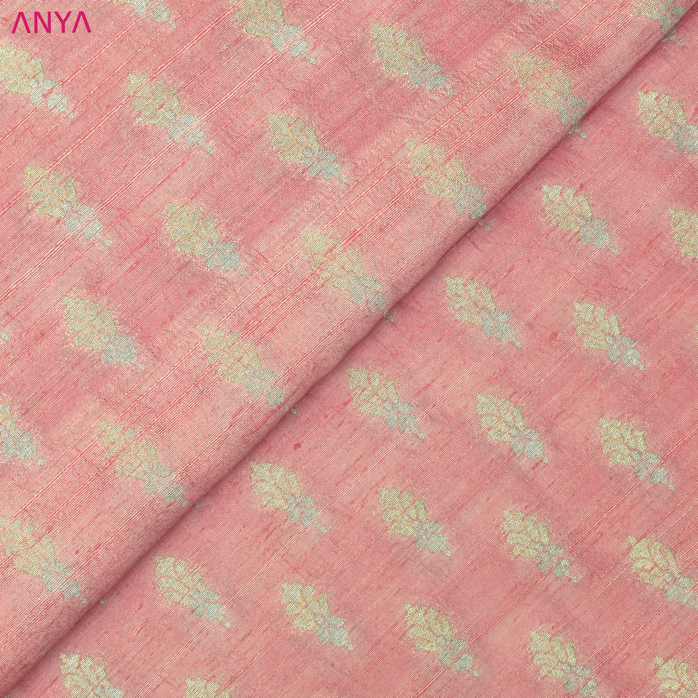 onion-pink-tussar-rawsilk-fabric