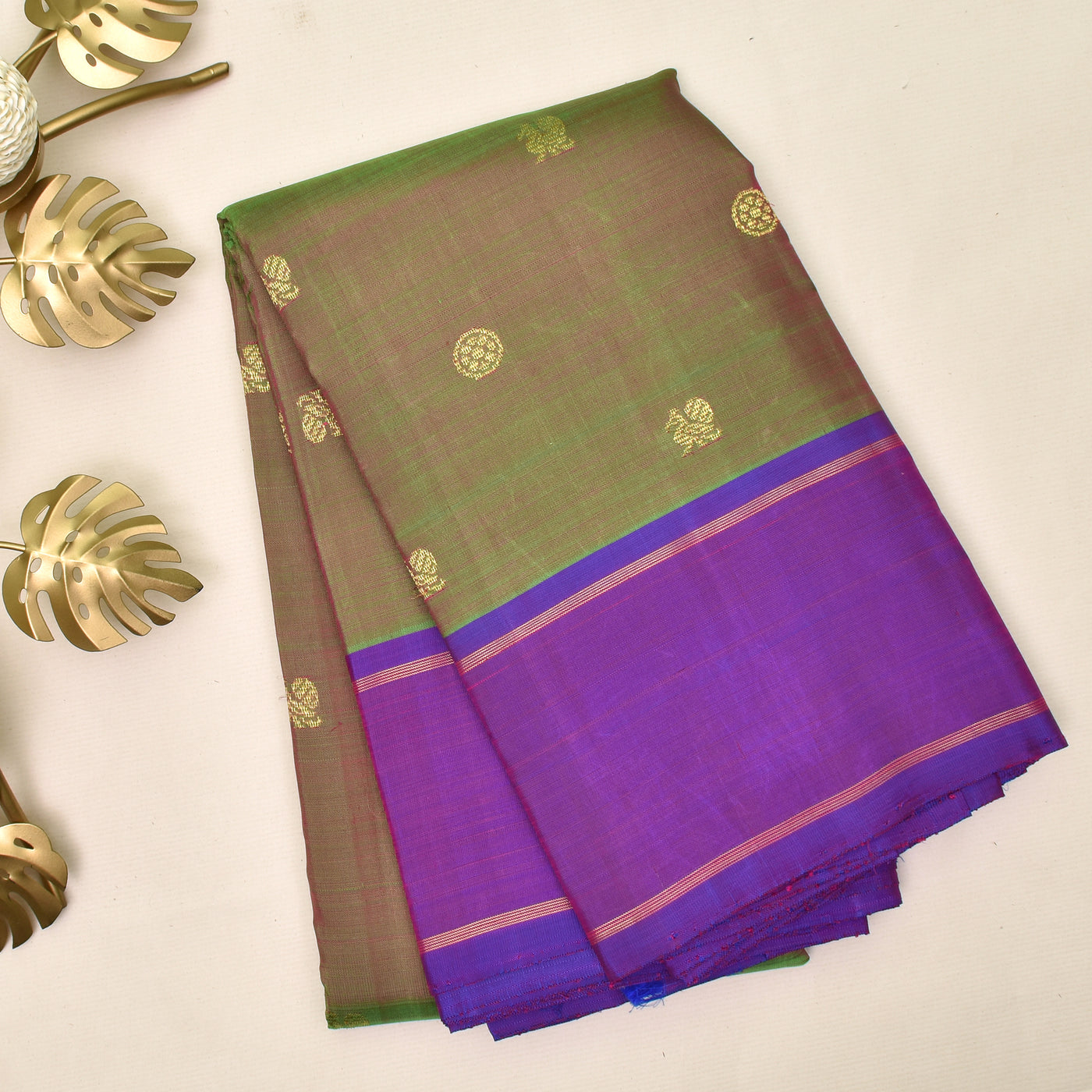 dual-tone-green-with-purple-kanchi-silk-saree-with-blouse