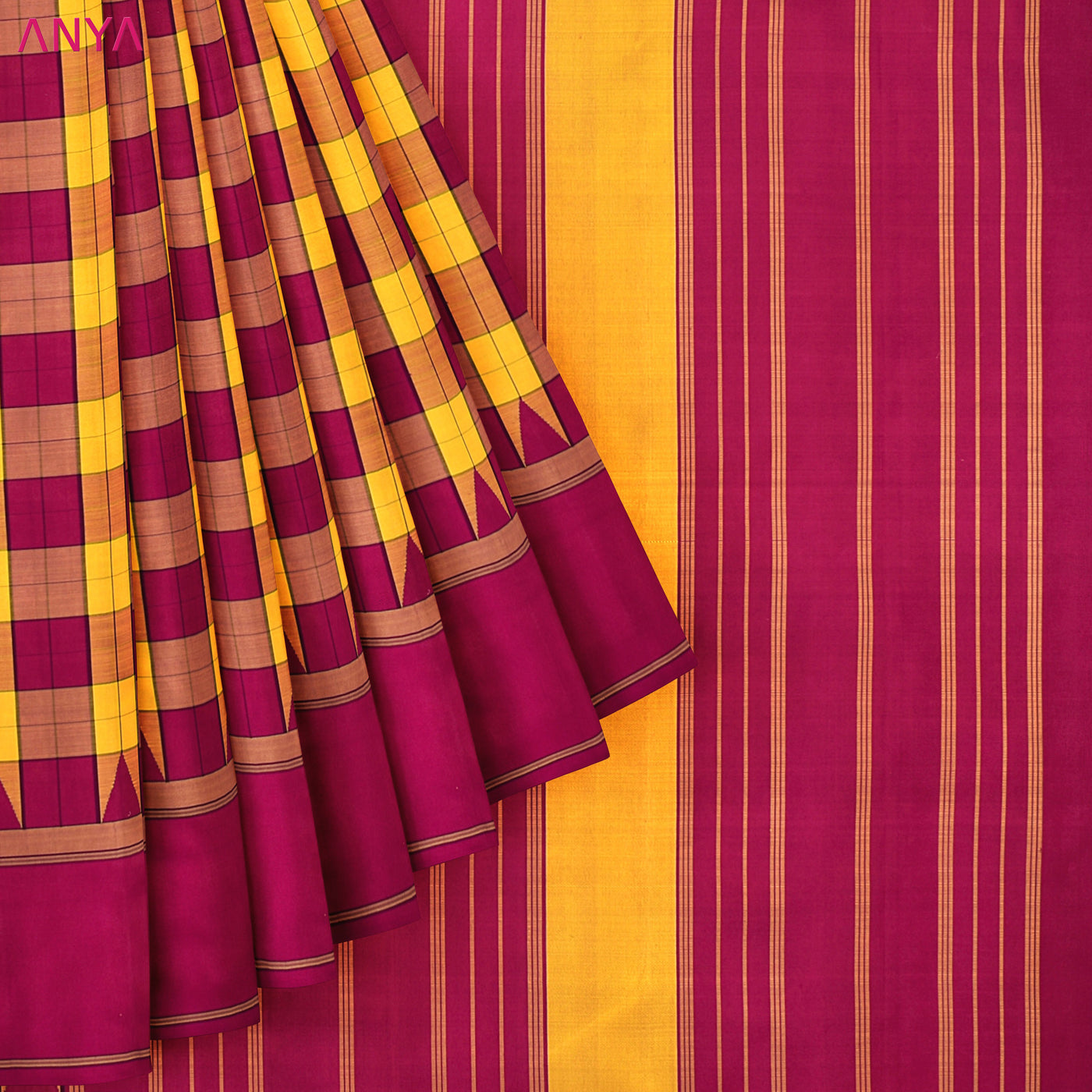 red-and-mustard-kanchi-silk-saree