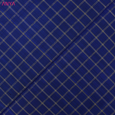 Navy Blue Kanchi Silk Fabric