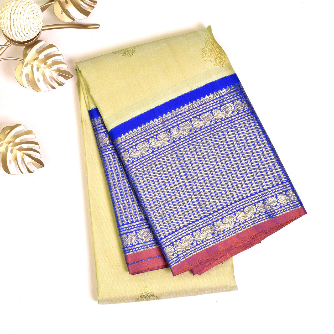 off-white-kanchi-silk-saree-with-ms-blue-pallu-and-blouse