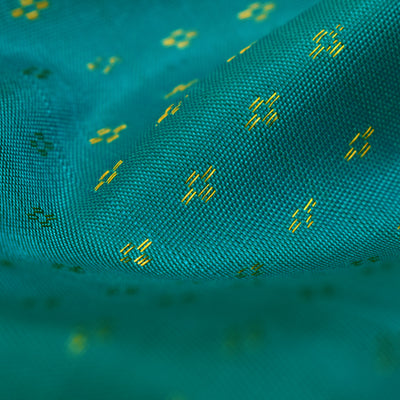 Rexona Blue Kanchi Silk Fabric