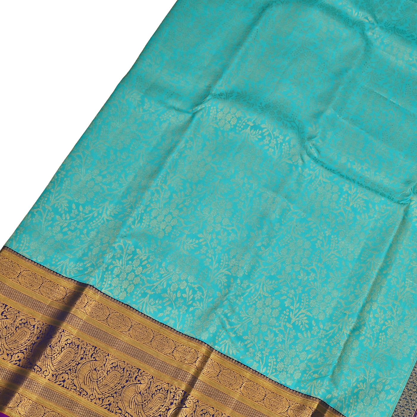 Rexona Kanchipuram Silk Saree with Creeper Design