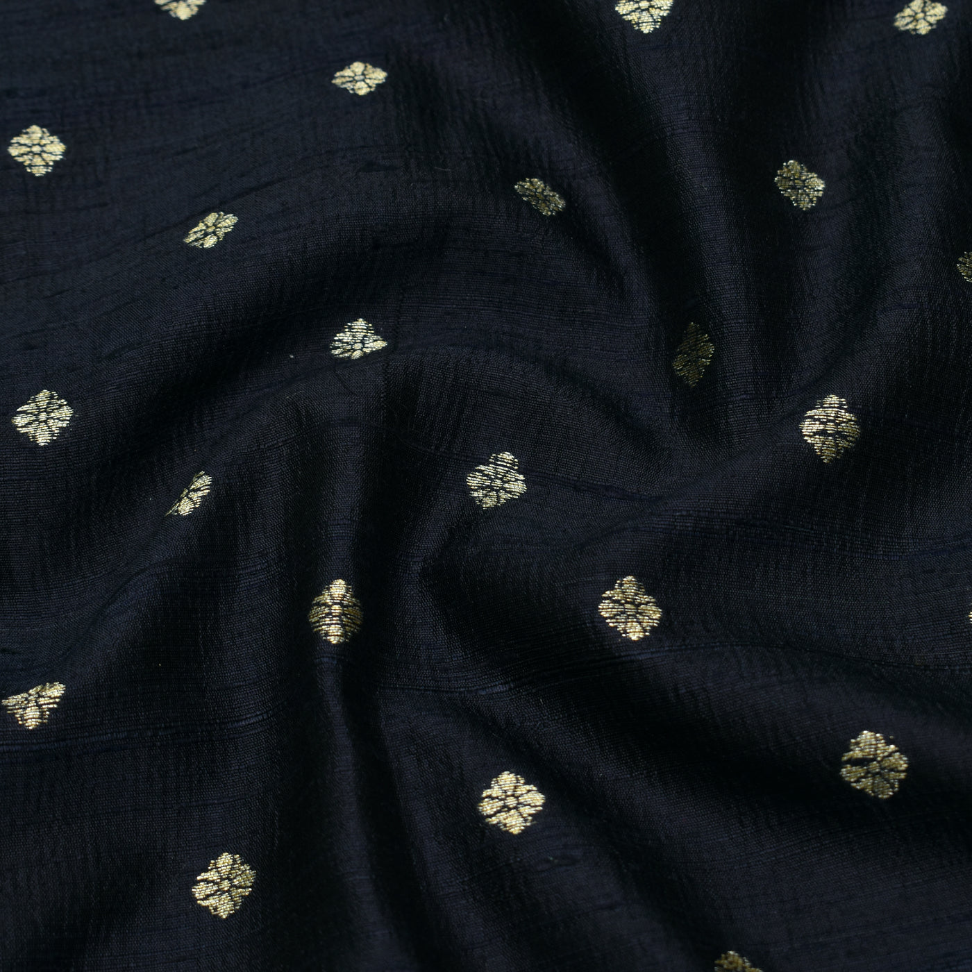 dark-navy-blue-tussar-rawsilk-fabric