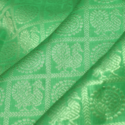 Pista Green Kanchi Silk Fabric