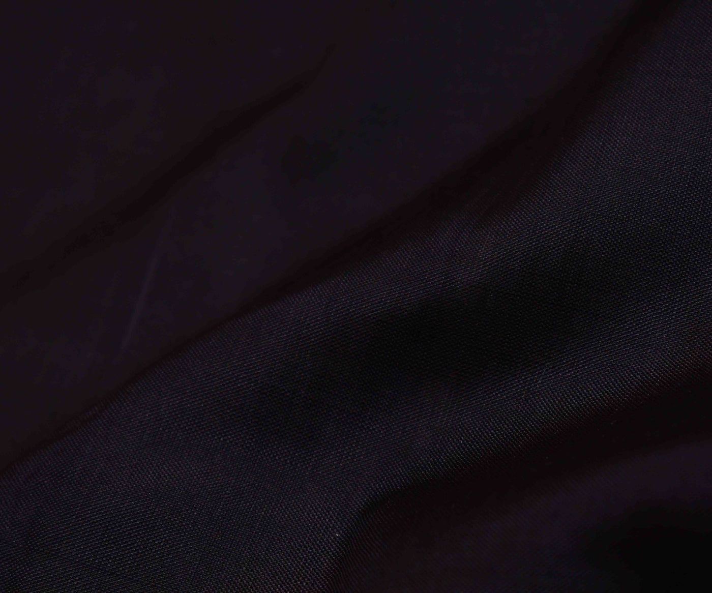 Black Kanchipuram Silk Fabric (4389583126641)
