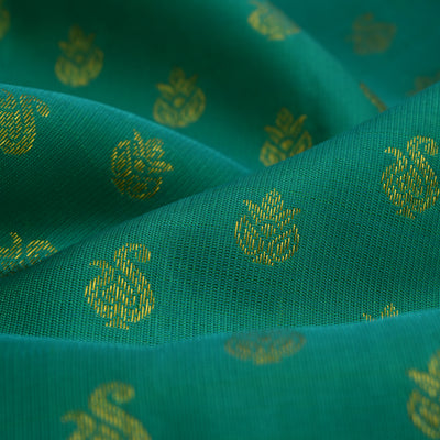 Anandha Dhratchi Kanchi Silk Fabric with Kumbam Butta Design