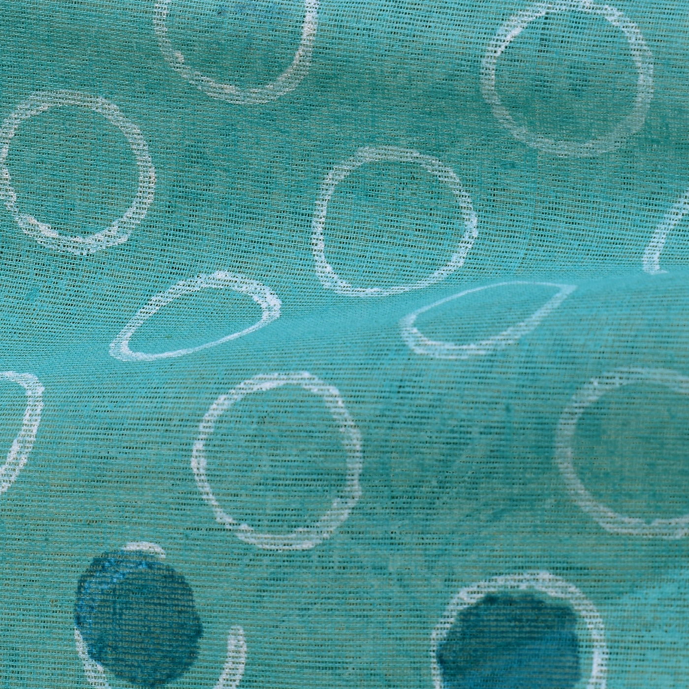 half-white-floral-printed-bengal-cotton-saree-with-sky-blue-blouse-and-temple-zari-border