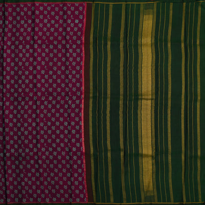 V Pakku Printed Kanchipuram Silk Saree