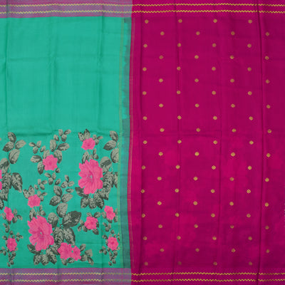 Rexona Printed Kanchipuram Silk Saree