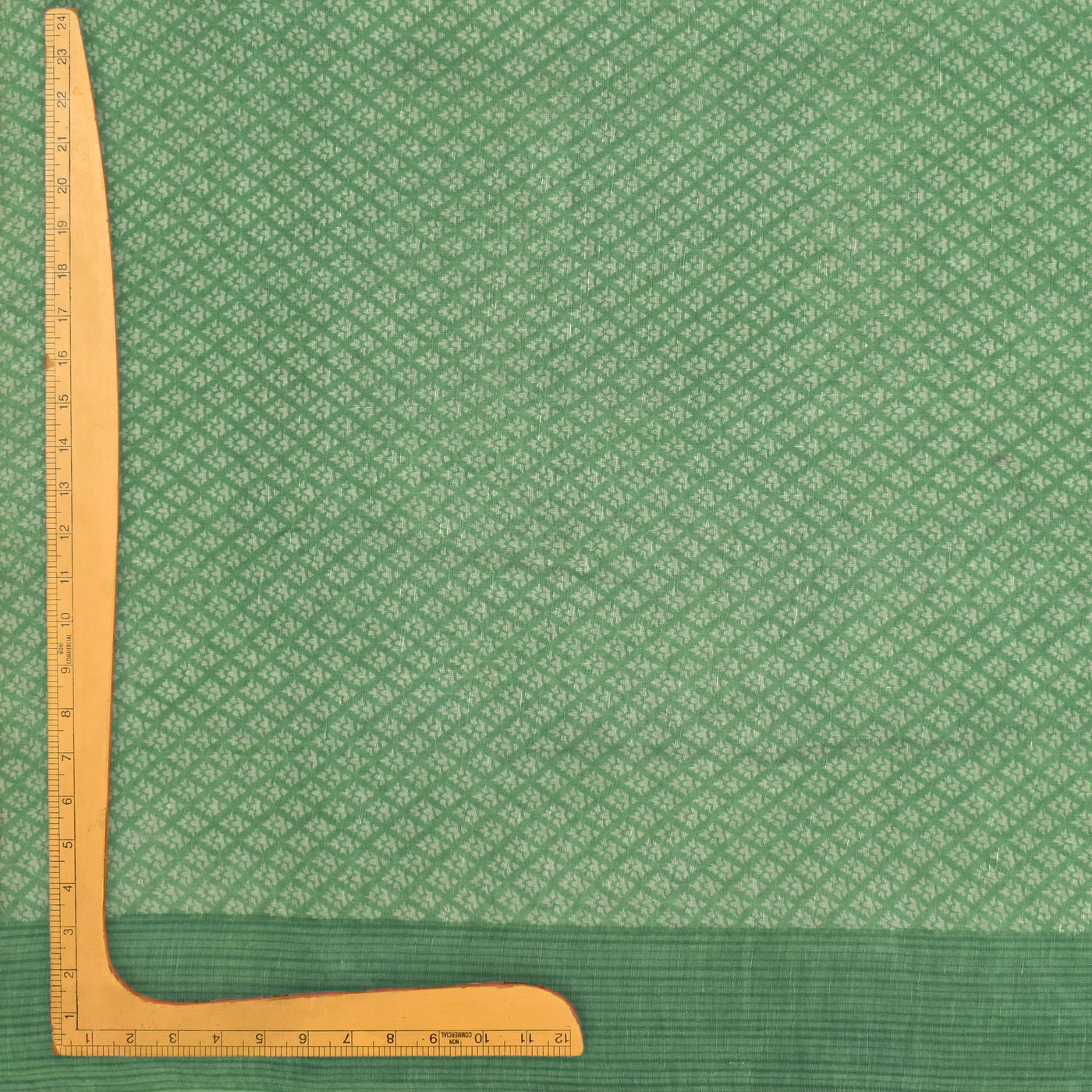 Green Linen Fabric