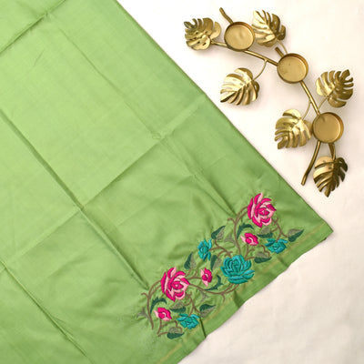 apple-green-floral-embroidery-saree-with-blouse