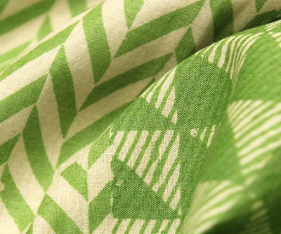 off-white-soft-tussar-saree-with-pastel-green-striped-border-and-blouse