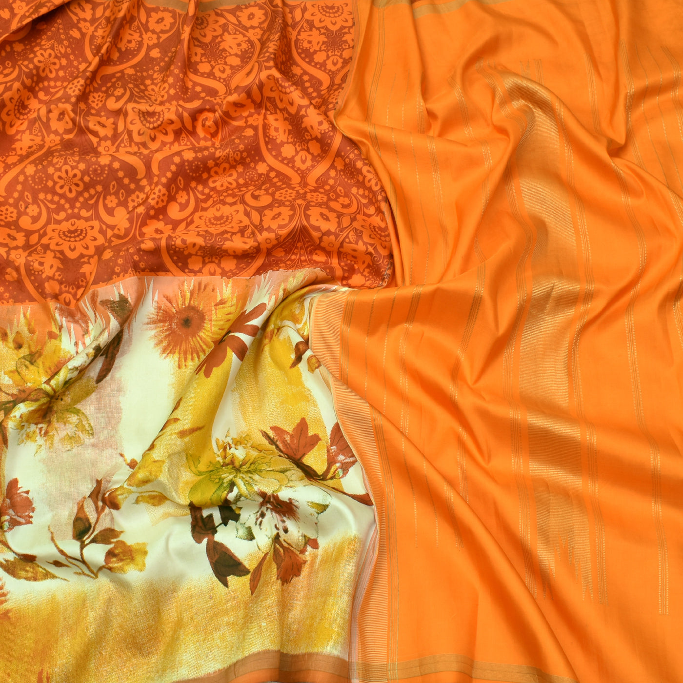 off-white-with-orange-printed-kanchi-silk-saree-with-blouse
