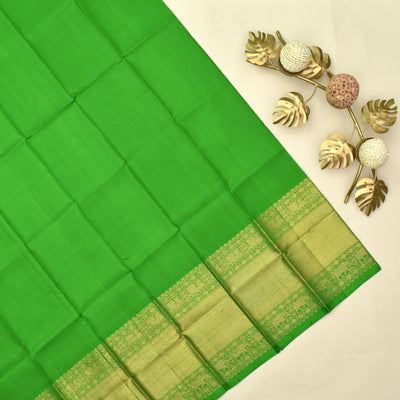dark-maroon-kanchi-silk-saree-with-green-blouse