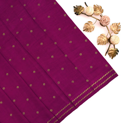 Rexona Kalamkari Silk Saree with Lotus Design